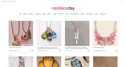 Desktop Screenshot of necklaceday.com