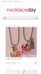 Mobile Screenshot of necklaceday.com